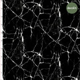 Black-Based Marble Effect Patterned Digital Printed Fabric